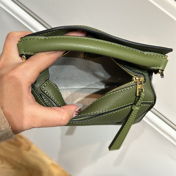 Faux Leather Mini Puzzle Bag - Picture 7 of 7